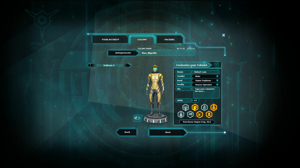 Project Aura - Super Engineer Colonist