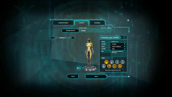 Project Aura - Super Engineer Colonist