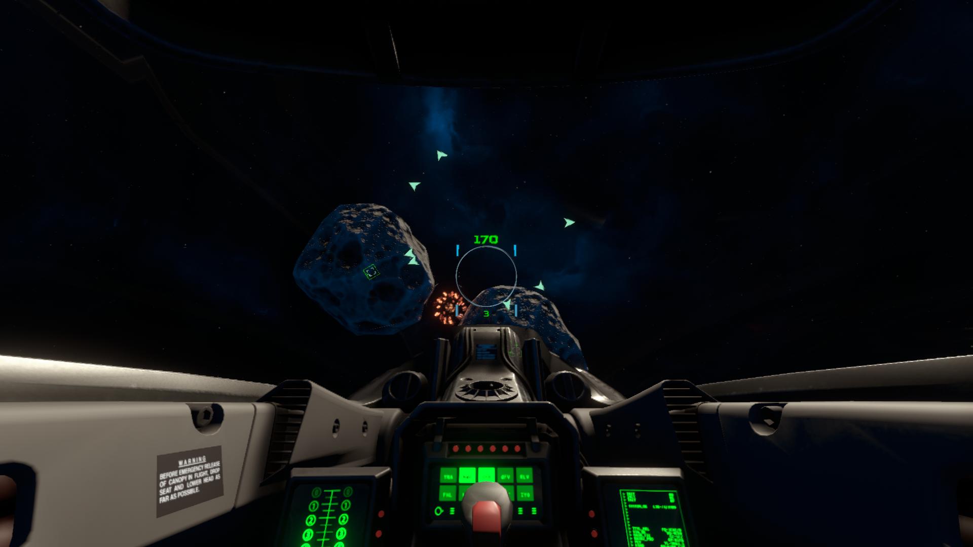 #7. AstroBlast VR (Steam) بواسطة: Lucid Pixel