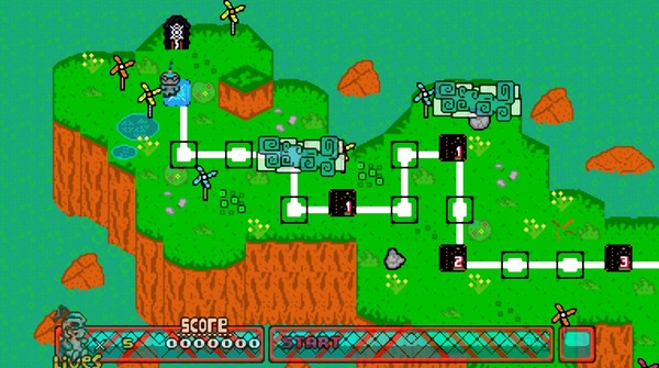 Screenshot z Super Goribei