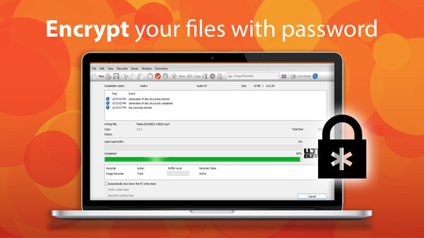 Screenshot z Nero Burning ROM Screenshot z Nero Burning ROM