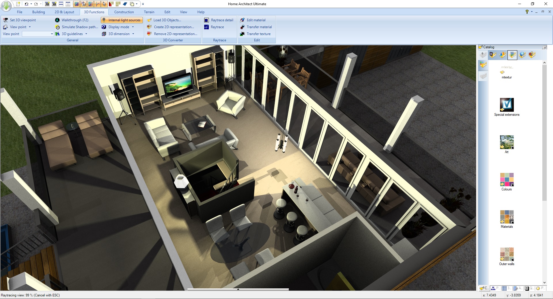 #8. Home Architect - Design your floor plans in 3D - Ultimate Edition (Steam) Podle: Anuman Interactive