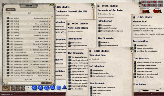 Fantasy Grounds - Doors to Darkness (CoC7E)
