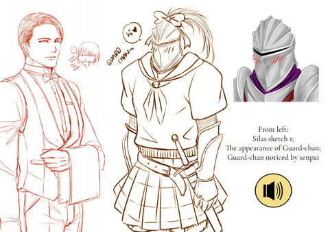 Screenshot z Chess of Blades - Digital Artbook Screenshot z Chess of Blades - Digital Artbook