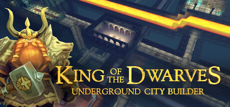 King of the Dwarves: Underground City Builder header art