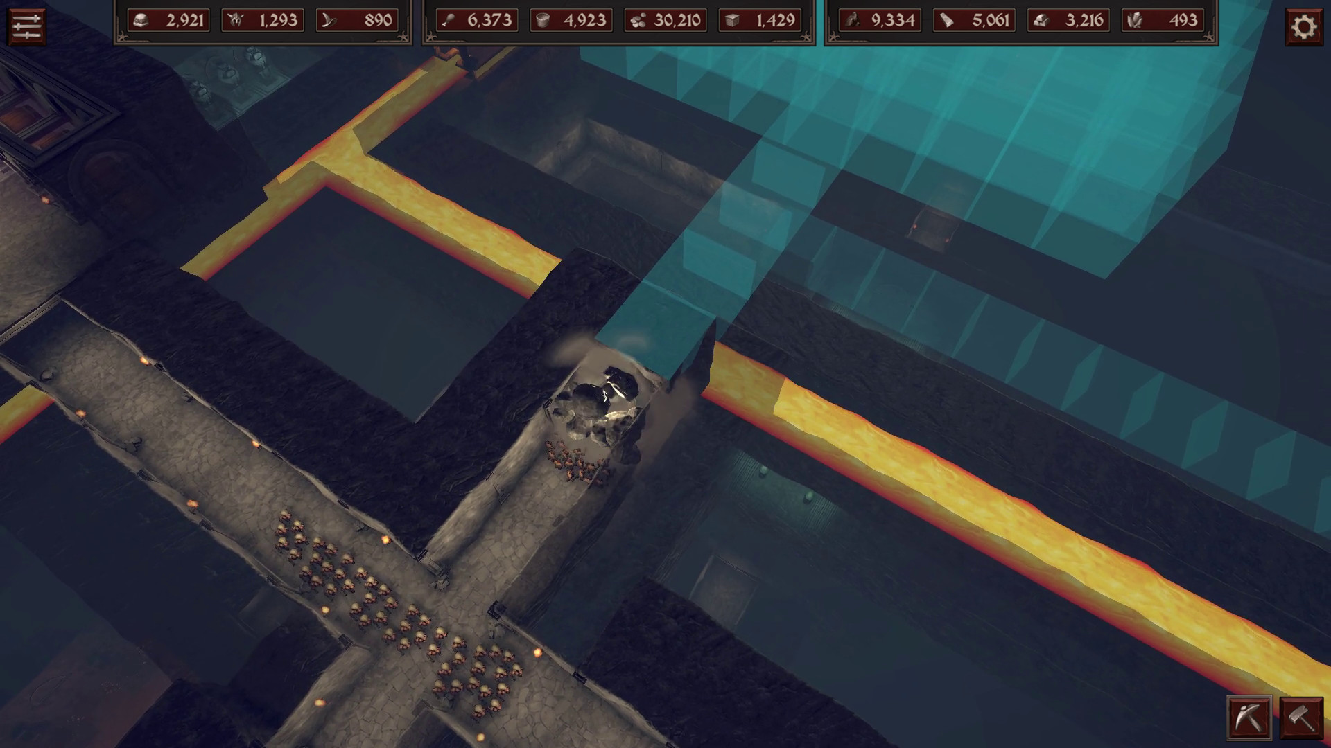 Скриншот игры King of the Dwarves: Underground City Builder - 4