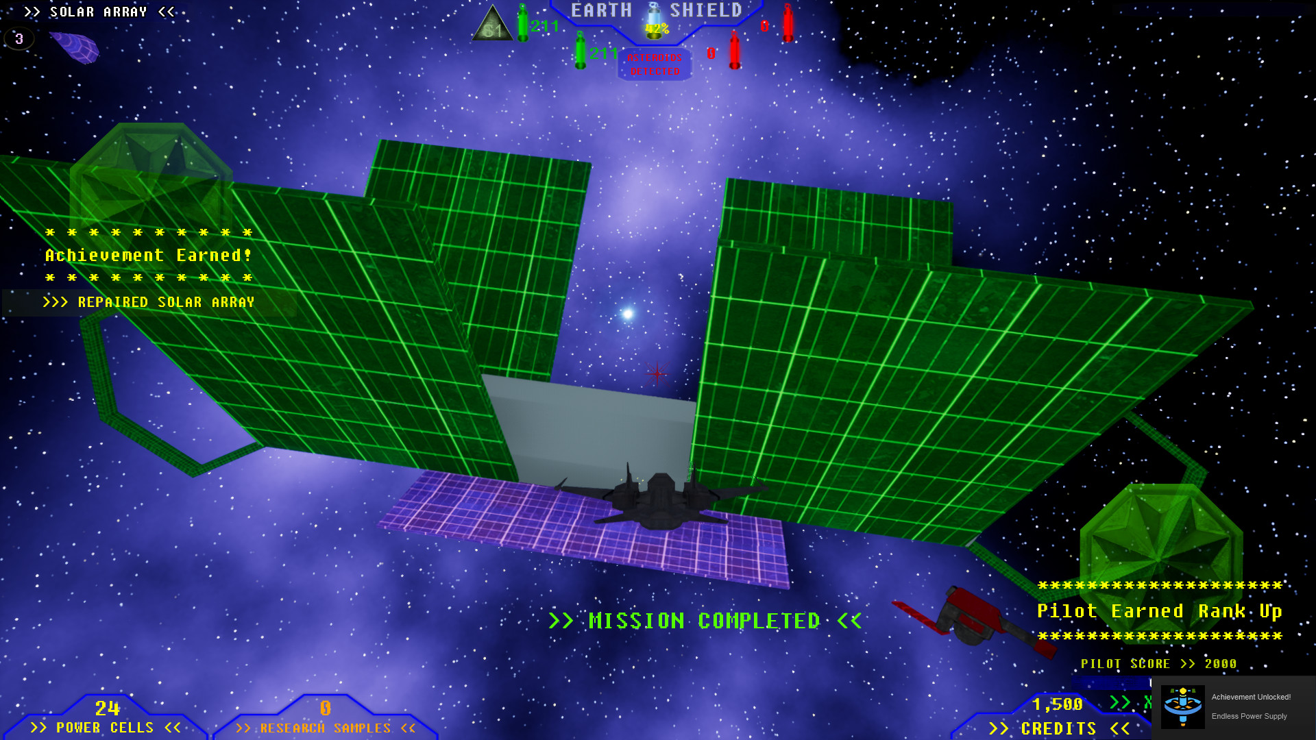 #5. Asteroid Defender! (Steam) 由: Gray Wolf Interactive