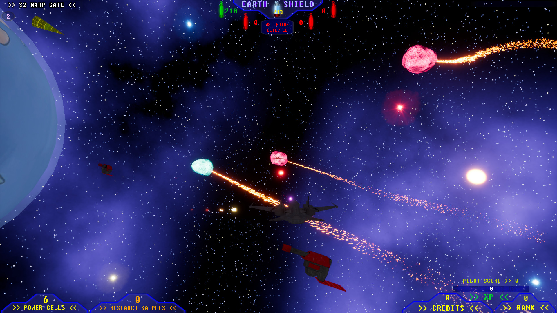 #6. Asteroid Defender! (Steam) 由: Gray Wolf Interactive