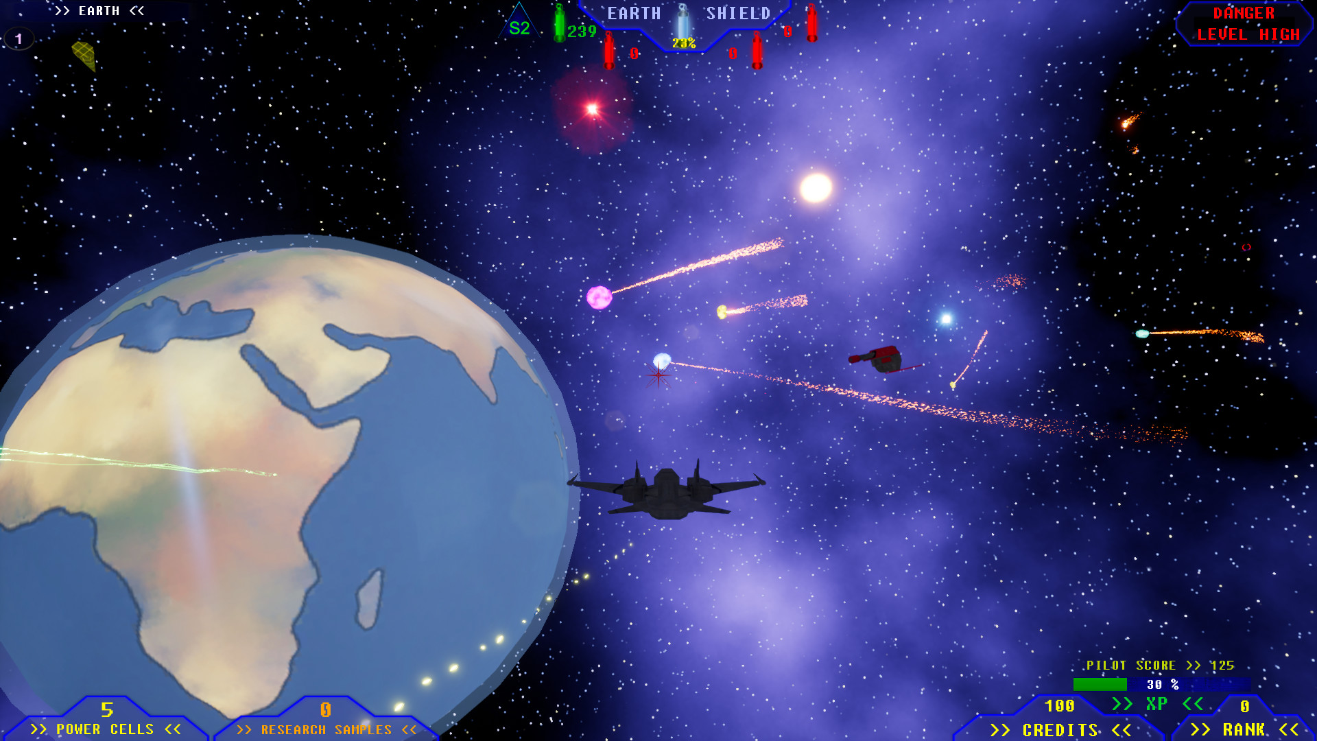 #1. Asteroid Defender! (Steam) 由: Gray Wolf Interactive