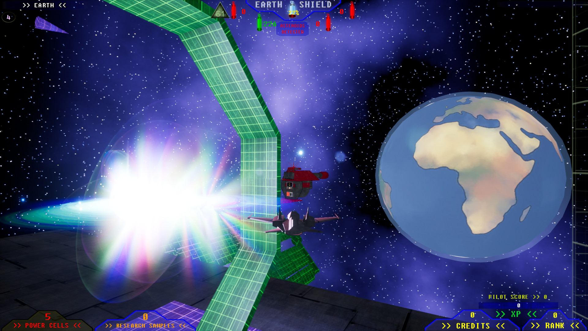 #10. Asteroid Defender! (Steam) 由: Gray Wolf Interactive