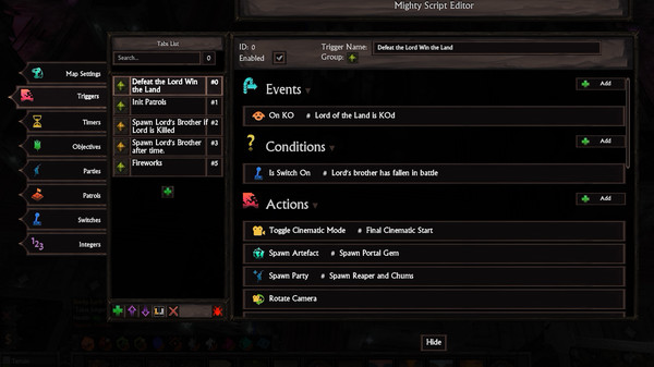 War for the Overworld - Map Editor