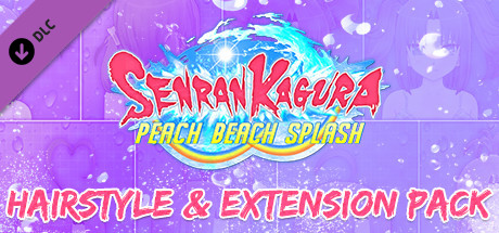 SENRAN KAGURA Peach Beach Splash - Hairstyle and Extension Pack banner image