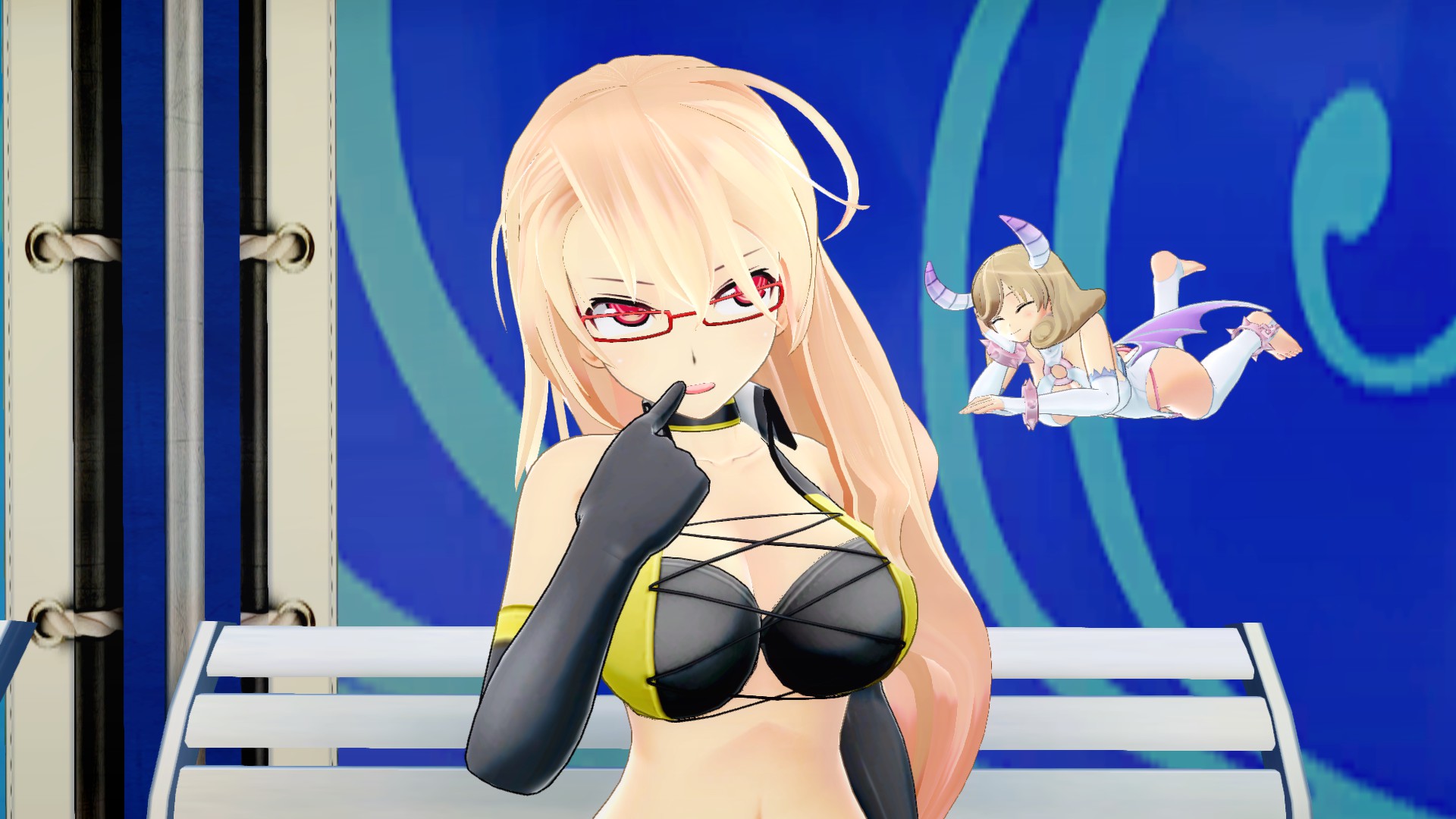 SENRAN KAGURA Peach Beach Splash - Mega Outfit Pack 1 Featured Screenshot #1