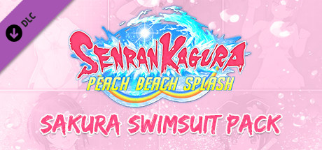 SENRAN KAGURA Peach Beach Splash - Sakura Swimsuit Pack banner image