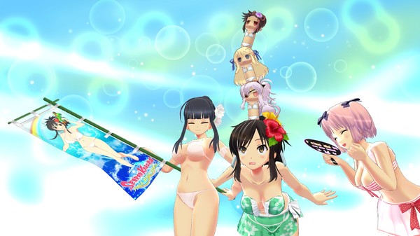 KHAiHOM.com - SENRAN KAGURA Peach Beach Splash - Hanzō Item Pack