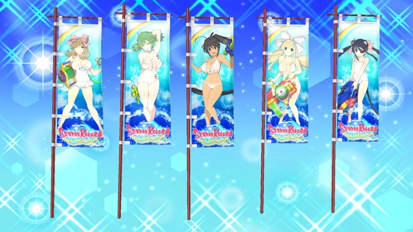 SENRAN KAGURA Peach Beach Splash - Crimson Squad Item Pack