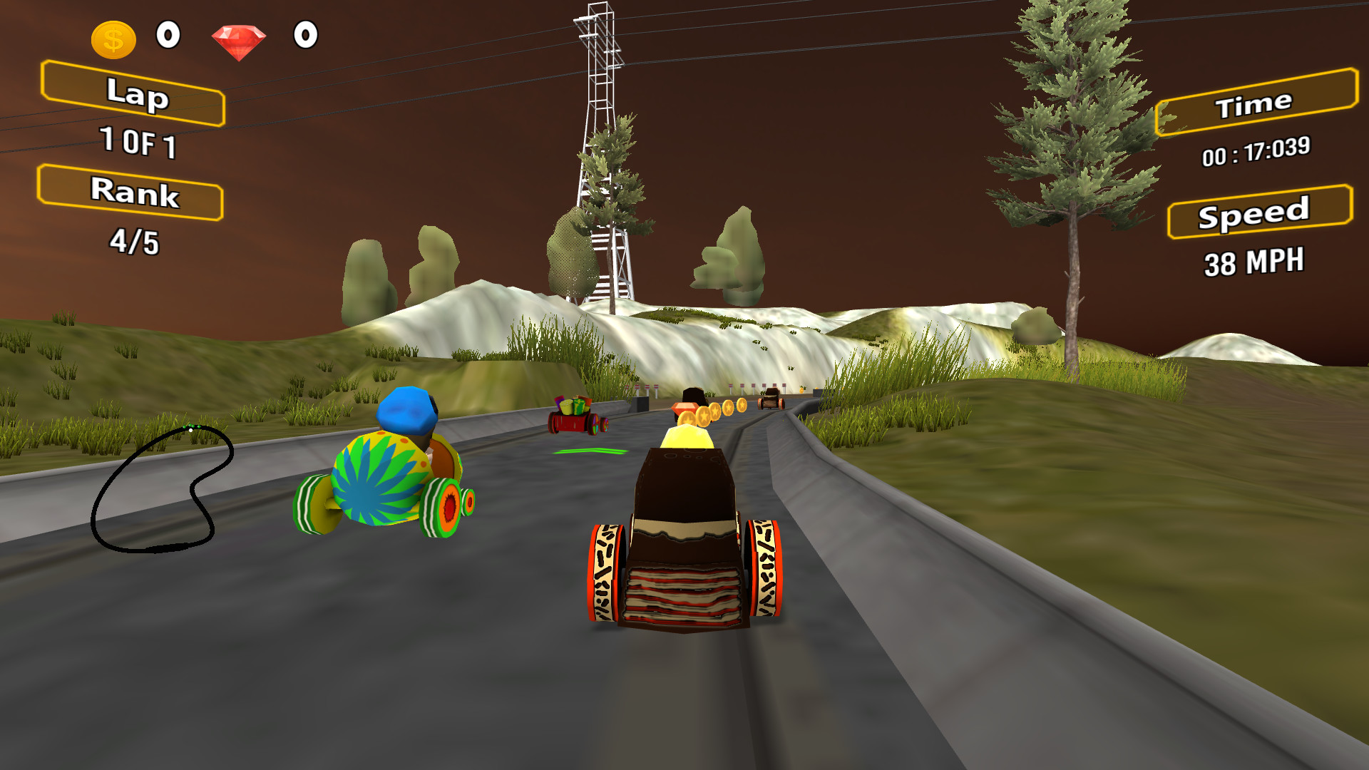 #4. Super Kids Racing (Steam) От: Yash Future Tech Solutions Pvt Ltd