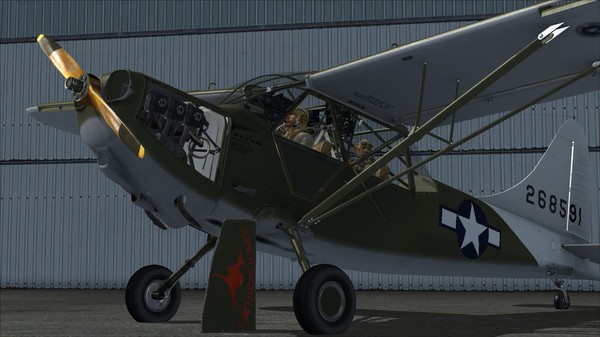 KHAiHOM.com - FSX Steam Edition: Stinson L-5 Sentinel Add-On