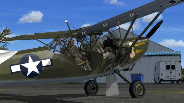 KHAiHOM.com - FSX Steam Edition: Stinson L-5 Sentinel Add-On