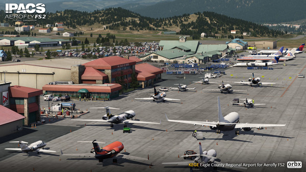 Screenshot z Aerofly FS 2 - Orbx - Eagle County Colorado Screenshot z Aerofly FS 2 - Orbx - Eagle County Colorado