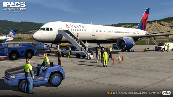 Screenshot z Aerofly FS 2 - Orbx - Eagle County Colorado Screenshot z Aerofly FS 2 - Orbx - Eagle County Colorado