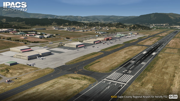 Screenshot z Aerofly FS 2 - Orbx - Eagle County Colorado Screenshot z Aerofly FS 2 - Orbx - Eagle County Colorado