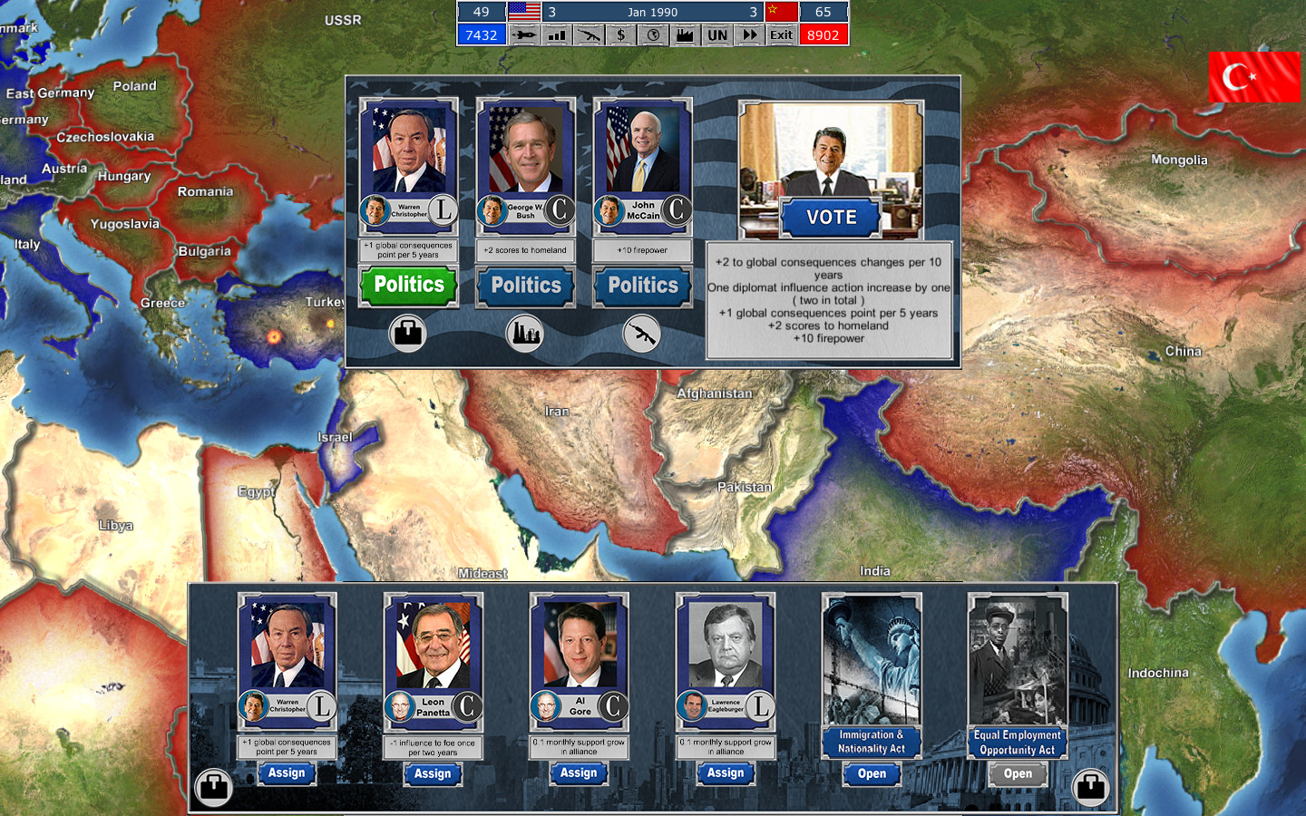 Politics - TCWE Featured Screenshot #1