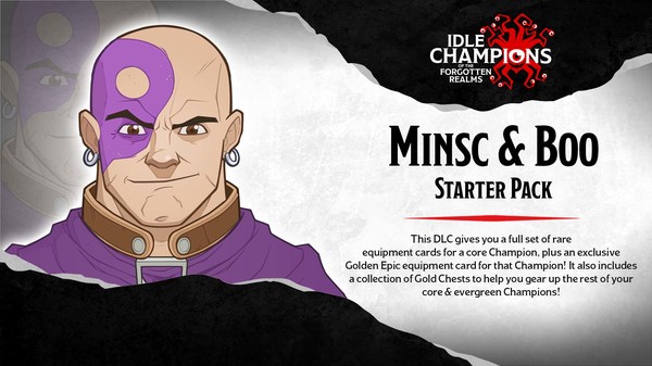 Idle Champions - Minsc & Boo Starter Pack