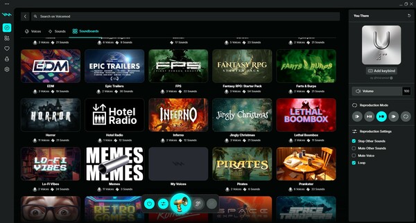 Voice Changer, AI Voices and Soundboard in Real-Time - Voicemod screenshot 3