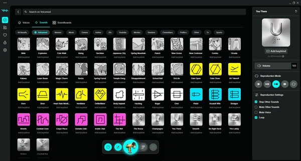 Voice Changer, AI Voices and Soundboard in Real-Time - Voicemod screenshot 2