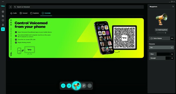 Voice Changer, AI Voices and Soundboard in Real-Time - Voicemod screenshot 4
