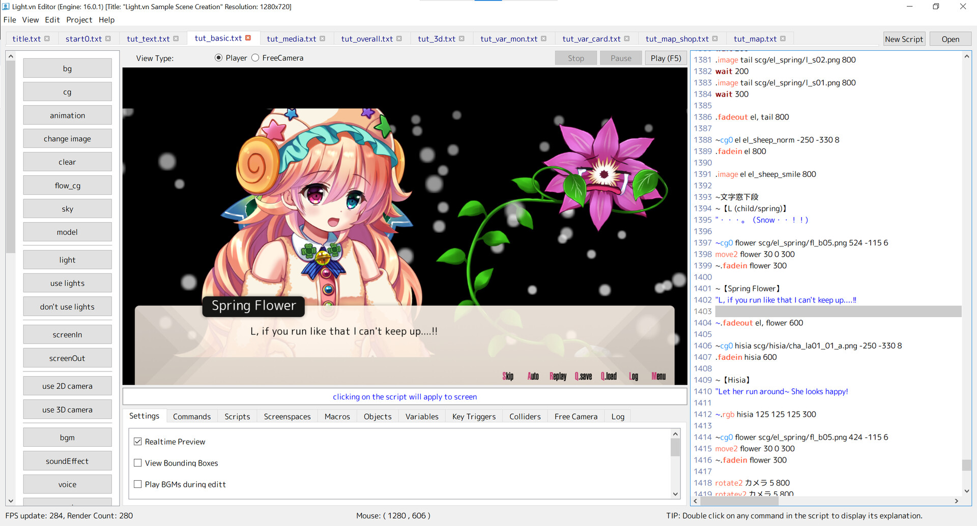 Light.vn: Visual Novel Engine screenshot 1