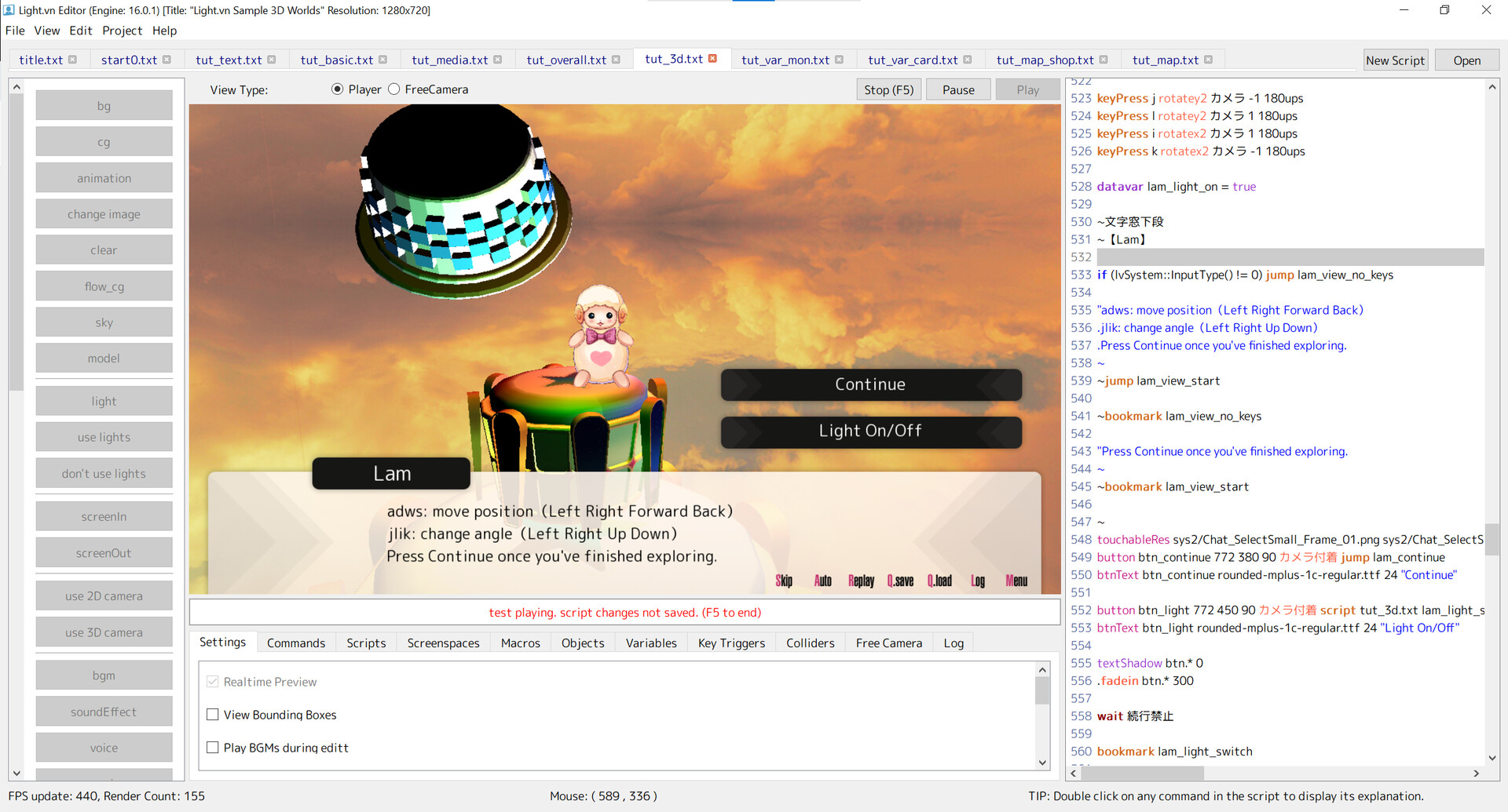 Light.vn: Visual Novel Engine screenshot 2