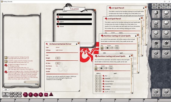 Fantasy Grounds - D&D: Unearthed Arcana