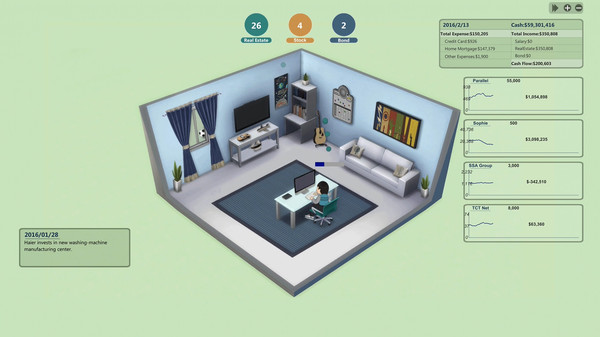 Individual Investor Tycoon screenshot 1