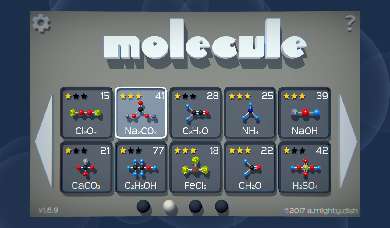 #1. Molecule - a chemical challenge (Steam) 由: a.mighty.dish
