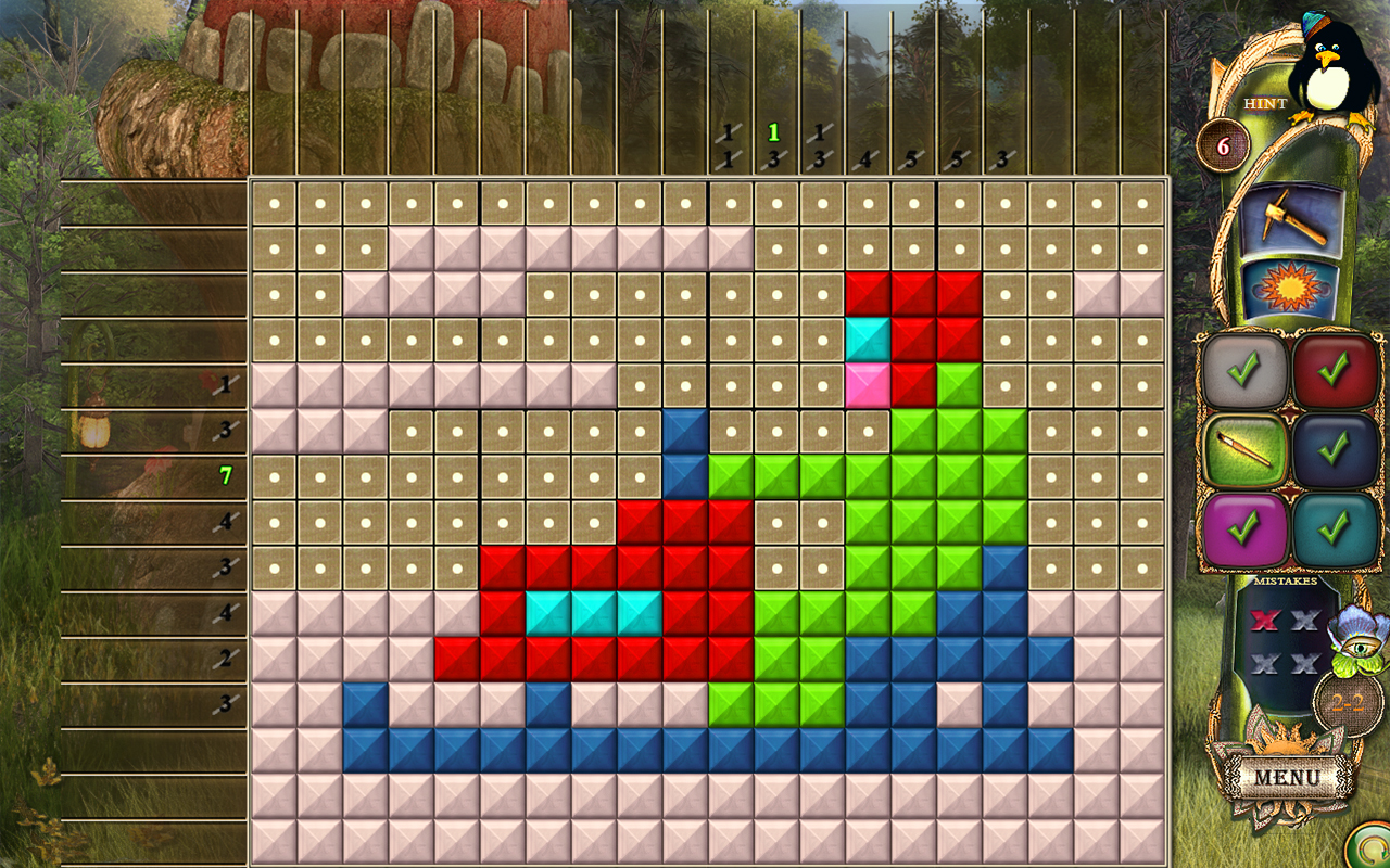 Fantasy Mosaics 23: Magic Forest Featured Screenshot #1