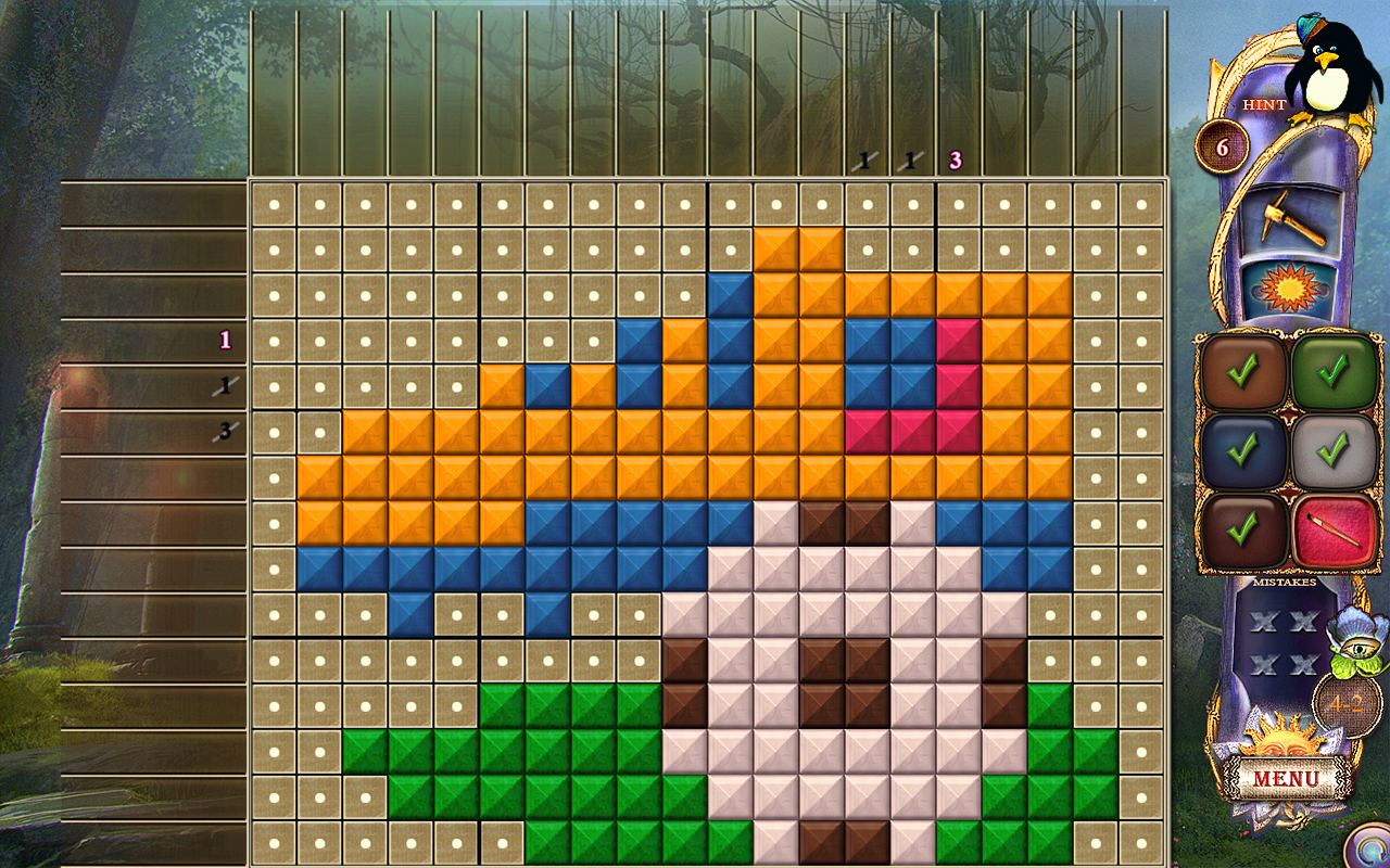 Fantasy Mosaics 24: Deserted Island Featured Screenshot #1