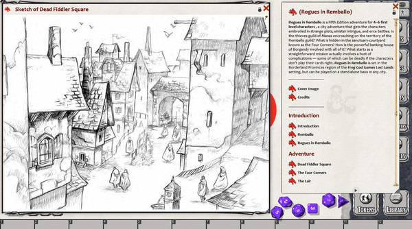 Fantasy Grounds - Rogues in Remballo (5E)
