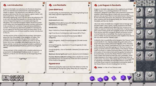 Fantasy Grounds - Rogues in Remballo (5E)