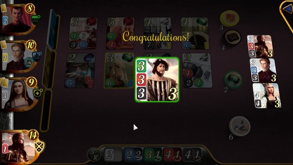 Screenshot z Splendor - The Strongholds