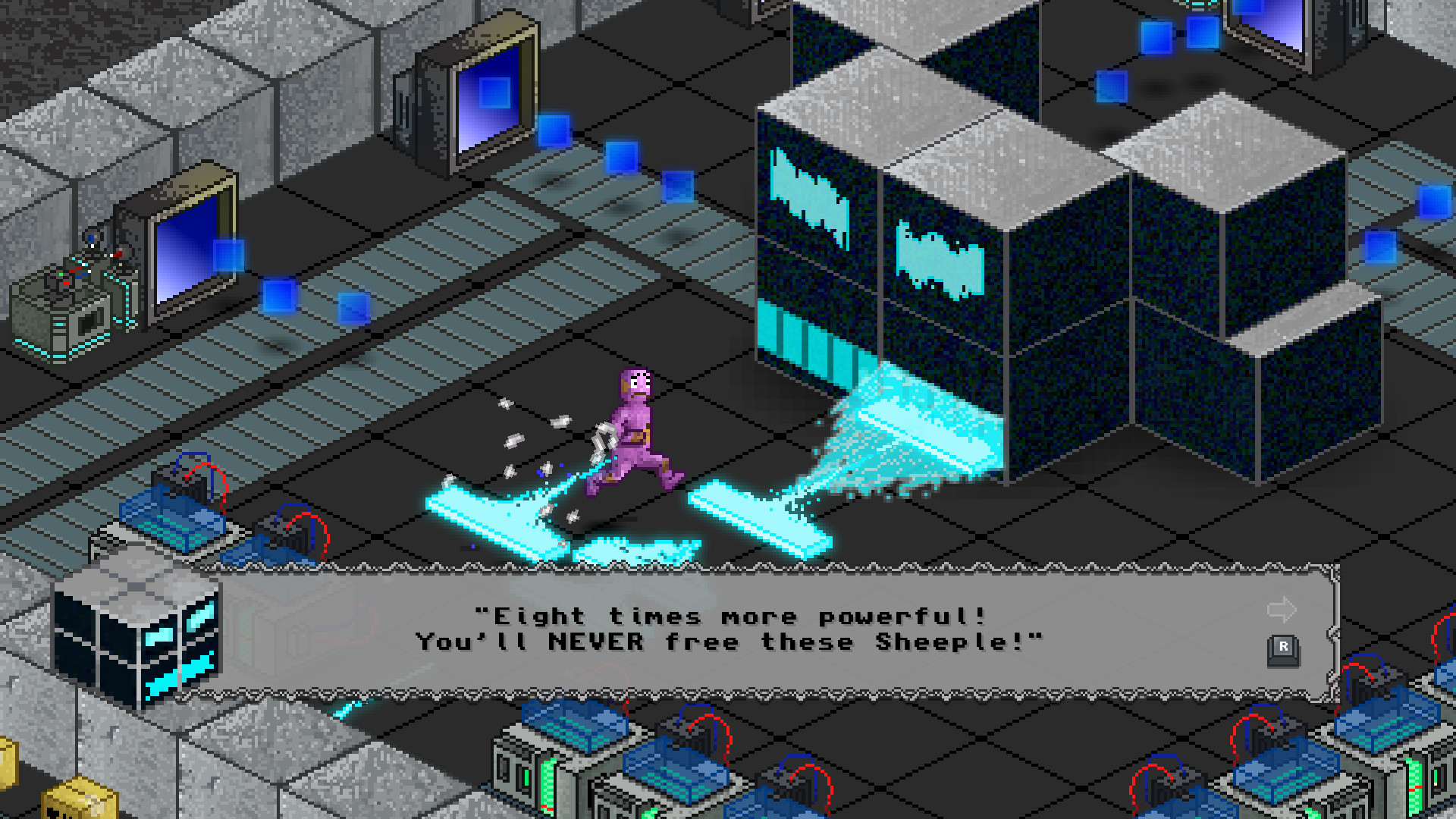 Patchman vs. Blue Squares screenshot 4