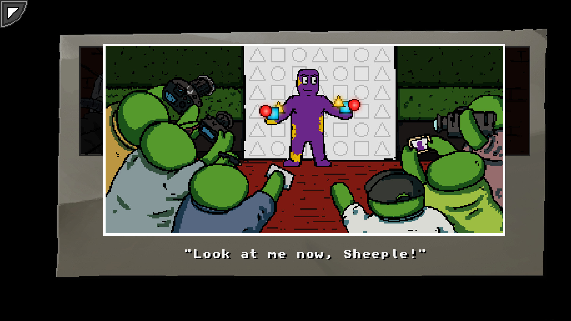 Patchman vs. Blue Squares screenshot 9