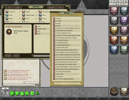 Fantasy Grounds - Mythic Monsters #15: Magical Beasts (PFRPG)
