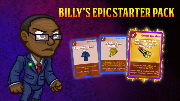 Crusaders of the Lost Idols: Billy Epic Starter Pack