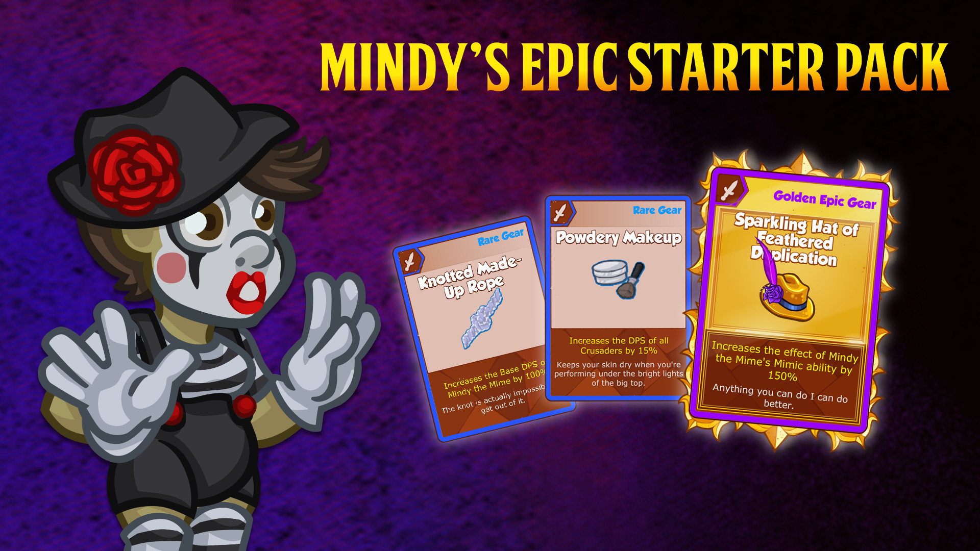 Crusaders of the Lost Idols: Mindy Epic Starter Pack Featured Screenshot #1