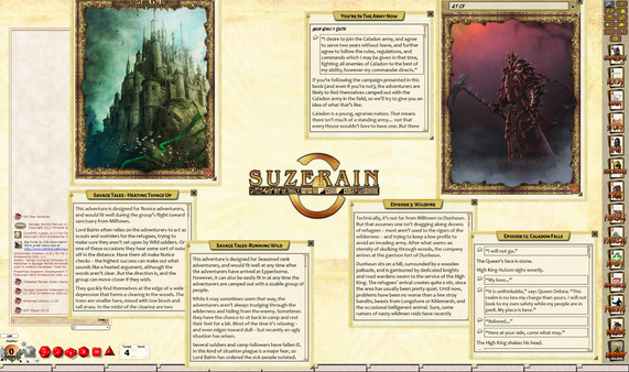 Fantasy Grounds - Suzerain: Caladon Falls (Savage Worlds)