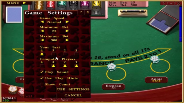 Screenshot 3 of Casino Blackjack