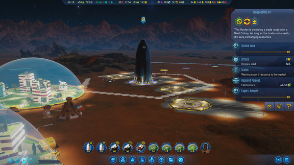 Screenshot z Surviving Mars: Space Race