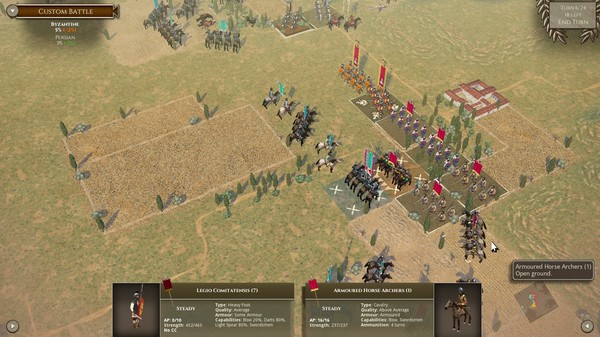 Screenshot z Field of Glory II: Age of Belisarius Screenshot z Field of Glory II: Age of Belisarius